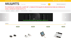 Desktop Screenshot of miliwatts.com